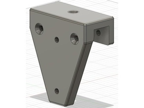 suspensão carretel suporte 2020 extrusão 3d impressora partes monte 3d print model - Mito3D