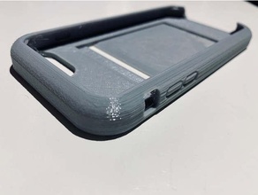 iphone 8 durum kılıf kart Kulp destek esnek iplik seyyar telefon 3d print model - Mito3D
