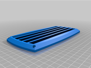 grille ventilation replacement parts 3d print model - Mito3D