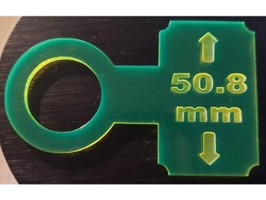 k40 508mm odak ölçü 3d print model - Mito3D