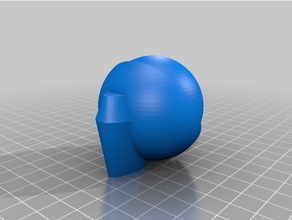 humeral head 3d print model - Mito3D