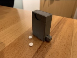 pillola dispenser 3d print model - Mito3D