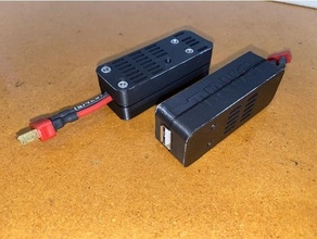 USB portátil cargador 3a flexible entrada electrónica mp1584 regulador 3d print model - Mito3D