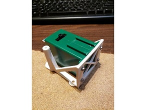 Schildkröte Stall Motor montieren Hobby 3d print model - Mito3D