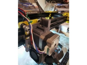 plaque arrière raccord prusa extrudeuse hotend bot carridge assiette adaptateur 3d impression i3 mk3 3d print model - Mito3D