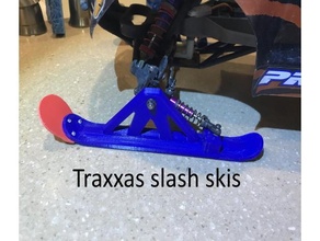 ikiz kayaklar traxxas Araçlar kayak yırtmaç 3d print model - Mito3D