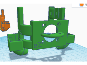 ez 5015 croc zyltech équipement 3d imprimante pièces ventilateur canal monter 3d print model - Mito3D