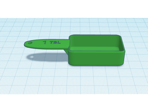 tbl spoon 15ml 3d printing 3d print model - Mito3D