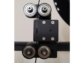 cr-10 v3 bracket relocate filament sensor roller guides 3d printer parts cr10 creality 3d print model - Mito3D