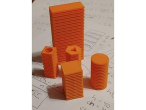 customizable 3dp springs openscad parts flexible joint spring 3d print model - Mito3D
