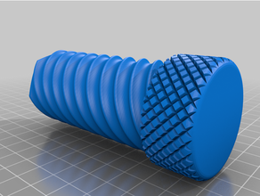 knurled twist container symmetric containers 3d print model - Mito3D