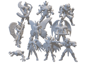 moindre spectres Saint seiya table miniatures 32mm 28mm Jeux 3d print model - Mito3D