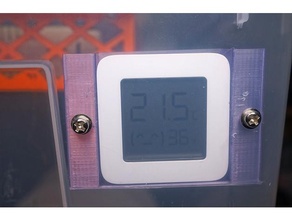 einfach montieren mi Temperatur Feuchtigkeit Monitor 2 Werkzeug Inhaber Boxen Filament Lager Halter Unterstützung Sensor Ikea Skadis 3d print model - Mito3D