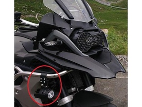 BMW r1200gs holofotes montagem quadro Armação wunderlich barras motocicleta 3d print model - Mito3D