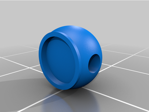 barriga botão piercing 3d impressão corpo humano 3d print model - Mito3D