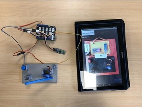 tecnologia Universidad barrio Bluetooth Bosquejo Ingenieria appinventor arduino hc06 3d print model - Mito3D