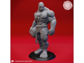 stone giant - tabletop miniature toys & games aos creature dnd fantasy monster pathfinder rock roleplaying ttrpg 3d print model - Mito3D