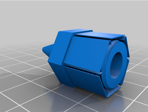 compressed air gun nozzle parts 3d print model - Mito3D