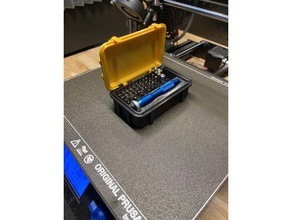 4mm sürücü Ayarlamak organizatör araç sahipleri kutuları Kutu kurbağa kutusu Tornavida Kulp destek depolama 3d print model - Mito3D