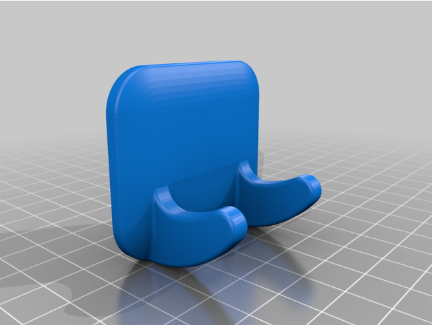gancho pára Gillette banheiro 3D print model - Mito3D