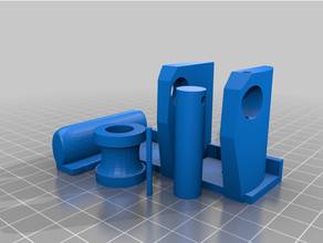 extrudeuse poignée guide filament Achevée 3d impression flsun 3d print model - Mito3D