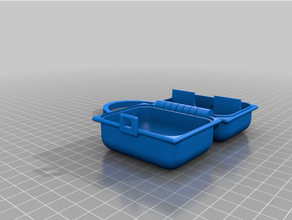 yorgan Kutu konteynerler 3d print model - Mito3D