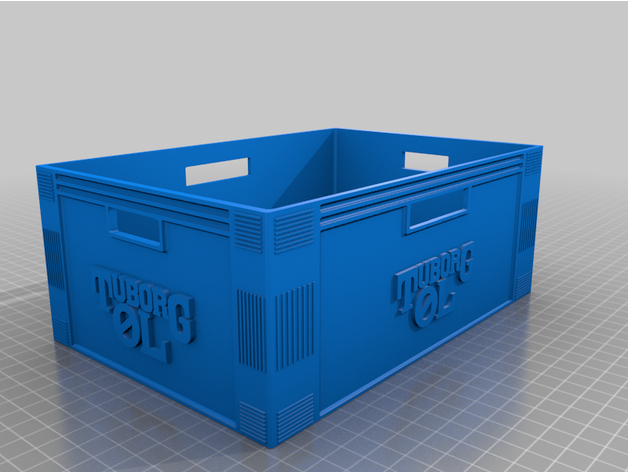 6 pak tuborgstl 3d stampa birra 3D print model - Mito3D