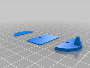 ar aile pro trappe fermer clé Véhicules 3d print model - Mito3D