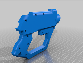 lil nerf hyper toys & games blaster pistol 3d print model - Mito3D
