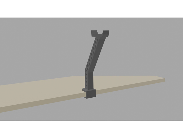 cuffia morsetto In piedi gadget cuffie appendiabiti titolare supporto 3D print model - Mito3D