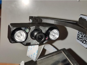 pi telecamera notte visione Camera noir polpi octoprint ov5647 lampone visone 3d print model - Mito3D