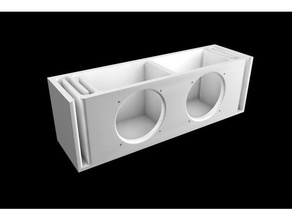 glitch speaker mk1 audio 3d print model - Mito3D