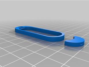 mi Band 4 Schlüssel Kette Schlüsselanhänger 3d print model - Mito3D