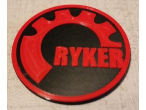 logotipo Ryker can am 3d print model - Mito3D