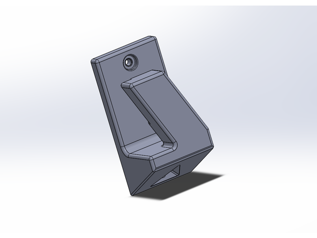 glock wall mount sport & outdoors 17 19 3D print model - Mito3D