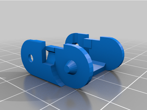 cabo vertical apoia ligação canais 3d impressora partes ender 3 5 pró 3d print model - Mito3D