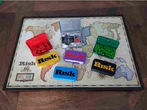 risque armée boîte jouet Jeu accessoires 3d print model - Mito3D