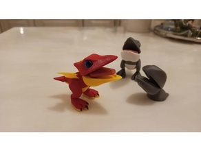 pterodaktil oyuncaklar oyunlar Dinozor Jurassic park jurrassic 3d print model - Mito3D