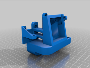 satsana ender 3v2 + bltouch 3d impresora partes ender3v2 fanducto 3d print model - Mito3D