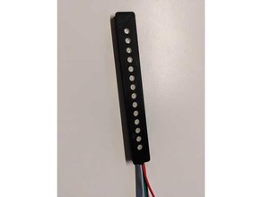 LED Streifen Halter Unterstützung Elektronik 3d print model - Mito3D