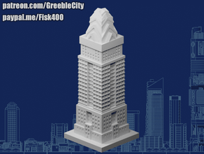 Greeblecity Skyler edificio edificios estructuras 3d print model - Mito3D