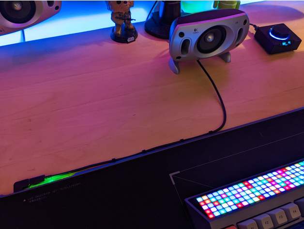 Cybermat Kabel Haken Organisation Halter Unterstützung Management Tastatur Draht 3D print model - Mito3D