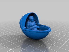 brrrnie enfant lit bébé Bernie mandalorien Mitaines l'enfant 3d print model - Mito3D