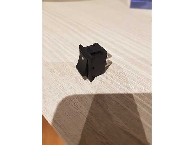 scatola mini interruttore elettronica microinterruttore 3D print model - Mito3D