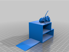 jumping spider bookend animals 3d print model - Mito3D