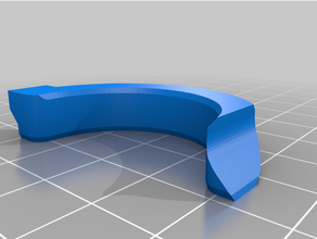 nerf curve shot flex muzzle alignment shim toy & game accessories mod rival 3d print model - Mito3D
