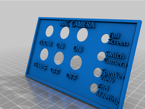 vidéo conférence contrôle boîte électronique 3d print model - Mito3D