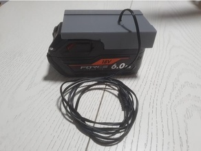 aeg 18v Obliger batterie 39 Puissance fourniture berceau outils outil titulaire soutien électroportatifs 3d print model - Mito3D