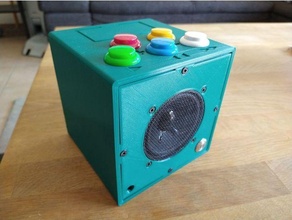 Tonuino Box Spielzeug Spiel Zubehör Musik 3d print model - Mito3D