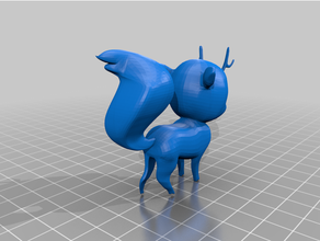 galho netflix fundido animais 3d print model - Mito3D